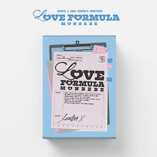 MONSTA X - LOVE FORMULA AMONBEBE 2026 SEASON'S GREETINGS STARSHIP SQUARE GIFT - COKODIVE