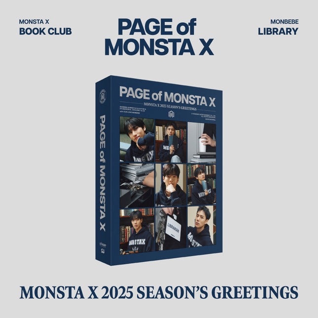 MONSTA X - PAGE OF MONSTA X 2025 SEASON'S GREETING STARSHIP GIFT - COKODIVE