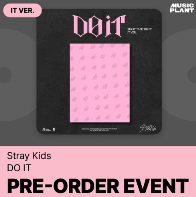 STRAY KIDS - DO IT SKZ IT TAPE ALBUM MUSICPLANT GIFT STANDARD IT VER - COKODIVE