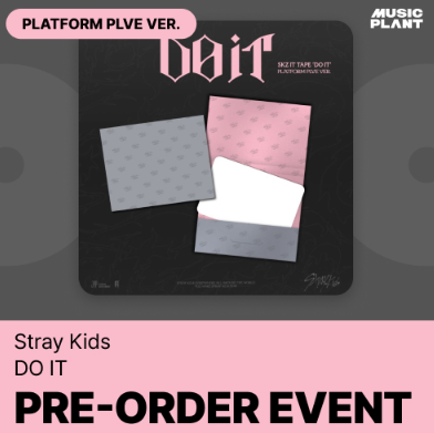 STRAY KIDS - DO IT SKZ IT TAPE ALBUM MUSICPLANT GIFT PLATFORM PLVE VER - COKODIVE