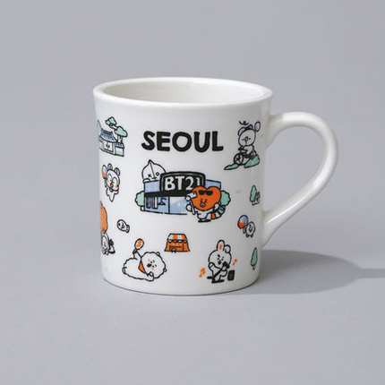 BT21 - SEOUL EDITIION MUG CUP (340ml) - COKODIVE