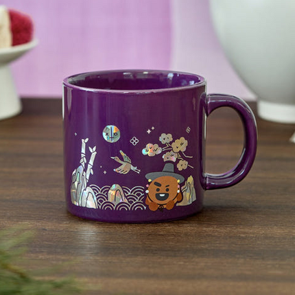 BT21 - PREMIUM K EDITION MOTHER OF PEARL GRAPHIC MUG CUP (320ml) - COKODIVE