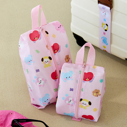 BT21 - MININI SCOUT MULTI POUCH SET (PINK) - COKODIVE