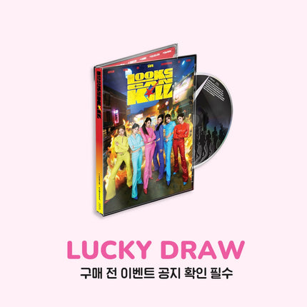 IVE - LOOKS CAN KILL EP ALBUM WITHMUU LUCKY DRAW EVENT STANDARD HERO ON SET VER - COKODIVE