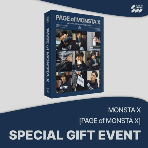 MONSTA X - PAGE OF MONSTA X 2025 SEASON'S GREETING SOUNDWAVE GIFT - COKODIVE