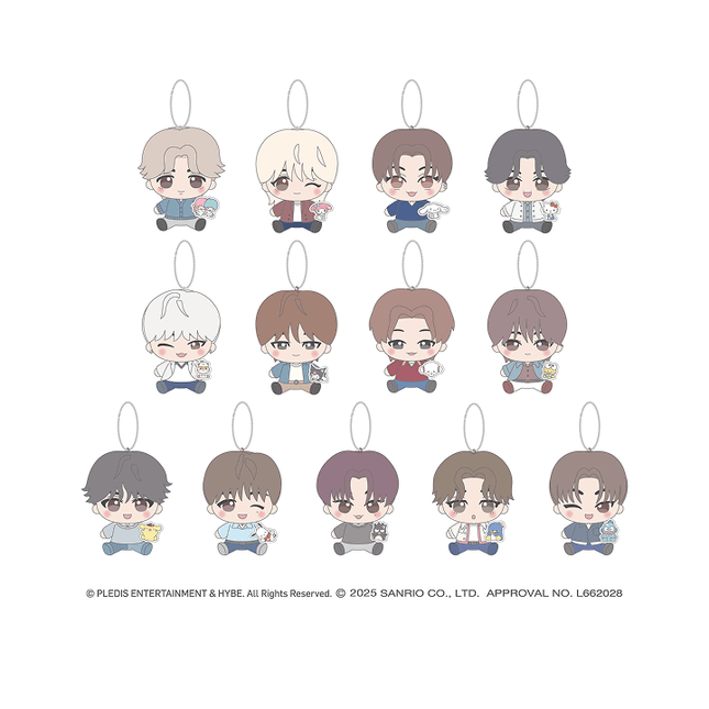 SEVENTEEN - SEVENTEEN X SANRIO CHARACTER OFFICIAL MD MASCOT KEYCHAIN - COKODIVE