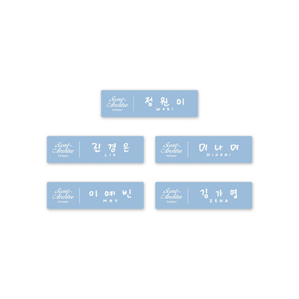 RESCENE - SCENT ARCHIVE : MEMORIES OF RESCENE POP UP OFFICIAL MD NAME TAG - COKODIVE