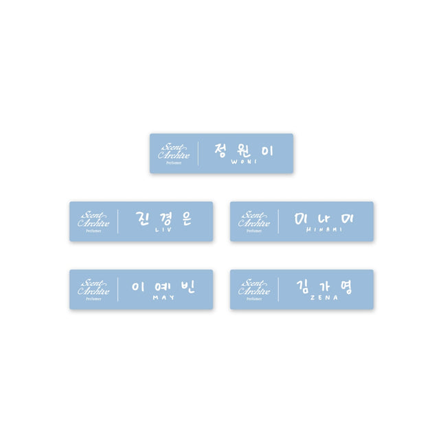 RESCENE - SCENT ARCHIVE : MEMORIES OF RESCENE POP UP OFFICIAL MD NAME TAG - COKODIVE