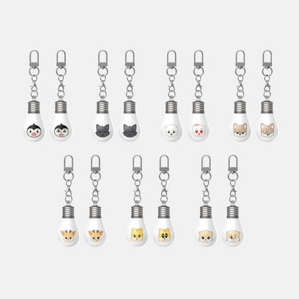 NEXZ - SAUCIN' THE WORLD 1ST ASIA TOUR IN SEOUL OFFICIAL MD NEXZOO LIGHT BULB KEYRING - COKODIVE