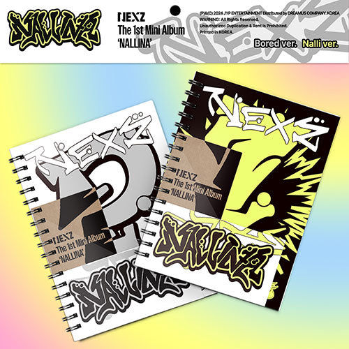 NEXZ - NALLINA 1ST MINI ALBUM STANDARD SET - COKODIVE