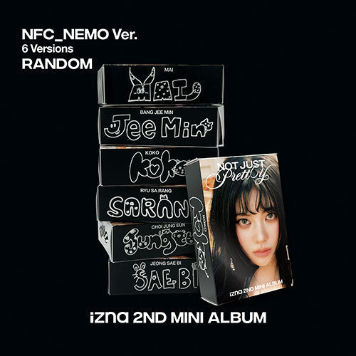 IZNA - NOT JUST PRETTY 2ND MINI ALBUM NFC NEMO VER RANDOM - COKODIVE