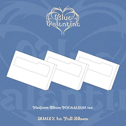 NMIXX - BLUE VALENTINE 1ST FULL ALBUM FANS GIFT PLATFORM ALBUM POCAALBUM VER SET - COKODIVE