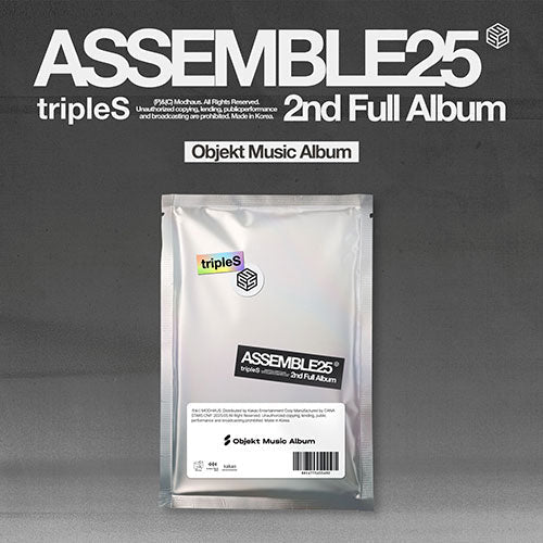 tripleS - ASSEMBLE25 2ND FULL ALBUM OBJEKT MUSIC ALBUM VER - COKODIVE