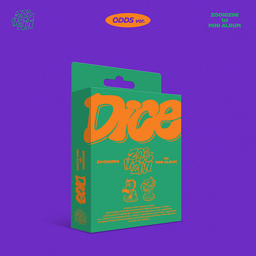 ASTRO ZOONIZINI - DICE 1ST MINI ALBUM ODDS VER - COKODIVE