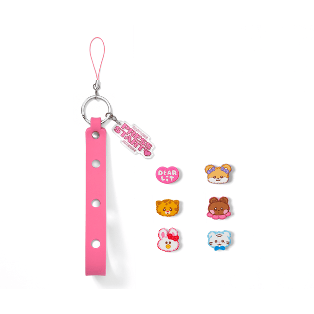 ILLIT - PRESS START ENCORE OFFICIAL MD OFFICIAL LIGHT STICK STRAP & PARTS SET - COKODIVE