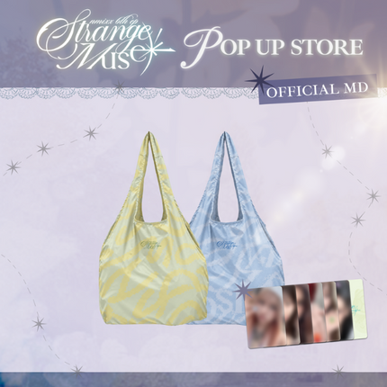 NMIXX - STRANGE MUSE POP UP OFFICIAL MD PACKABLE TOTE BAG - COKODIVE