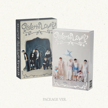 NCT WISH - ODE TO LOVE 1ST ALBUM PACKAGE VER SET - COKODIVE