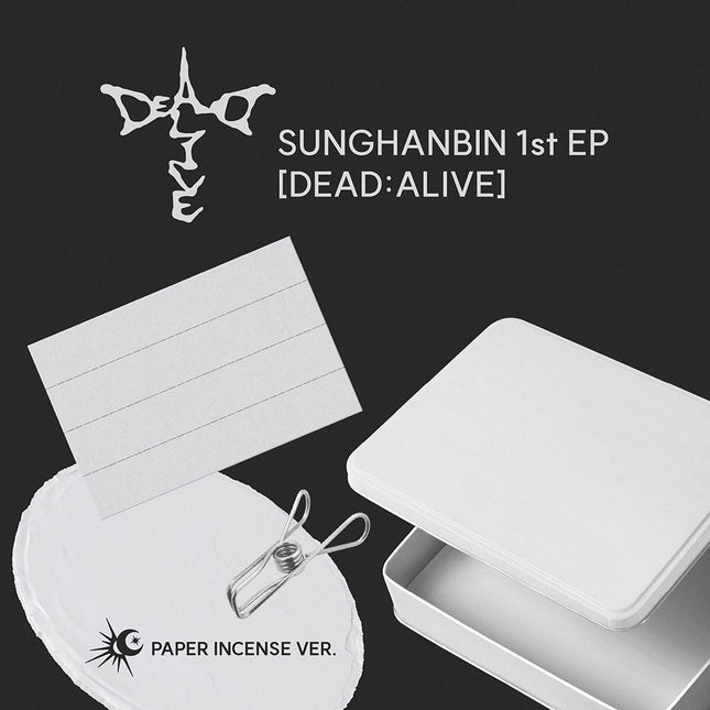 ZEROBASEONE SUNG HANBIN - DEAD:ALIVE 1ST EP ALBUM PAPER INCENSE VER - COKODIVE