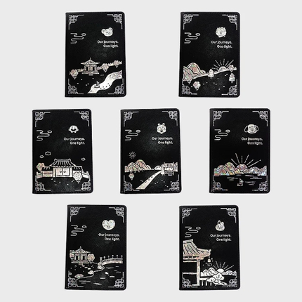 BT21 - HOLOGRAM PASSPORT CASE - COKODIVE