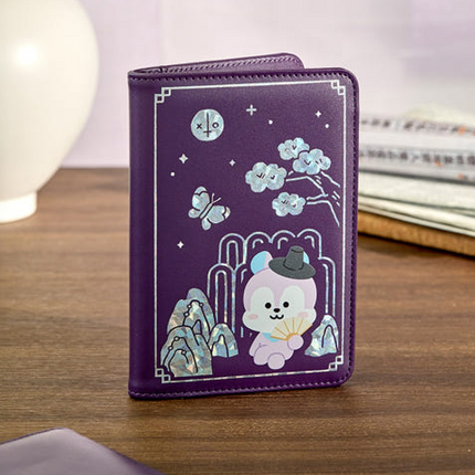BT21 - PREMIUM K EDITION MOTHER OF PEARL GRAPHIC PASSPORT CASE - COKODIVE
