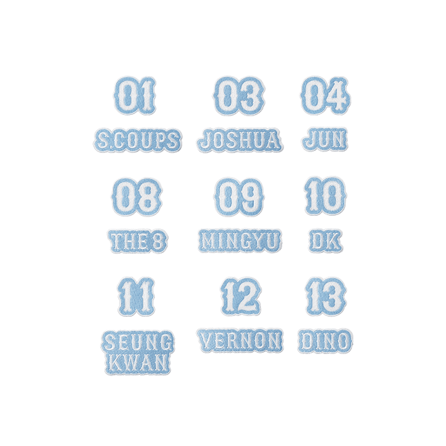 SEVENTEEN - SEVENTEEN IN CARAT LAND 2026 SVT 10TH FAN MEETING OFFICIAL MD PATCH - COKODIVE