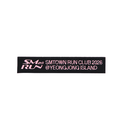 SM TOWN - RUN CLUB 26 OFFICIAL MD PATCH B VER - COKODIVE
