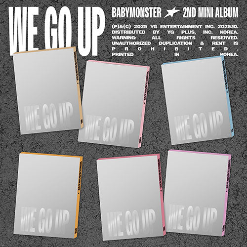BABYMONSTER - WE GO UP 2ND MINI ALBUM PATTERN VER CHIQUITA - COKODIVE