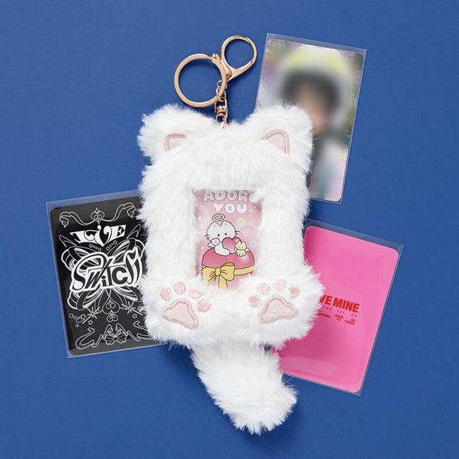 PAW PAD PHOTOCARD HOLDER WHITE CAT - COKODIVE
