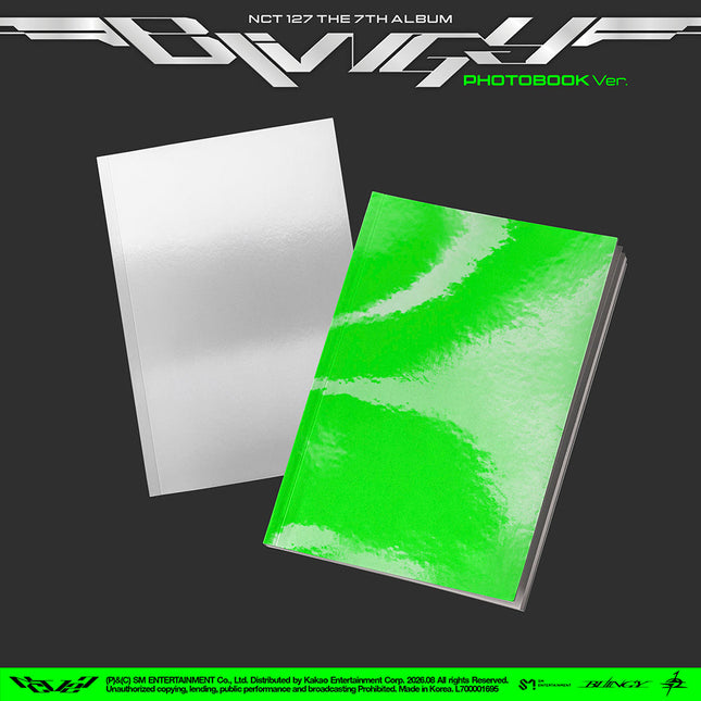 NCT 127 - BLINGY 7TH ALBUM PHOTOBOOK VER SET - COKODIVE