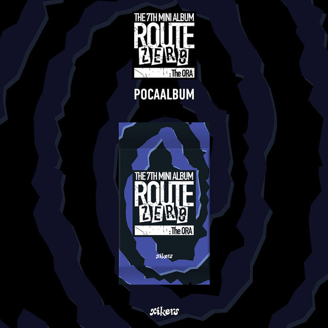 XIKERS - ROUTE ZERO : THE ORA 7TH MINI ALBUM POCAALBUM VER 611 - COKODIVE