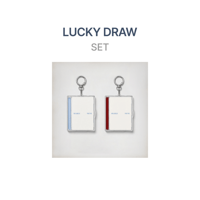 TXT YEONJUN - NO LABELS: PART 02 2ND MINI ALBUM WEVERSE SHOP 2ND LUCKY DRAW EVENT PHOTOCARD CASE VER SET - COKODIVE