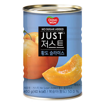 DONGWON - JUST NO SUGAR SLICED PEACHES - COKODIVE