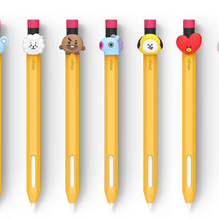 BT21 - APPLE PENCIL 2ND GENERATION PRO SILICON CASE - COKODIVE