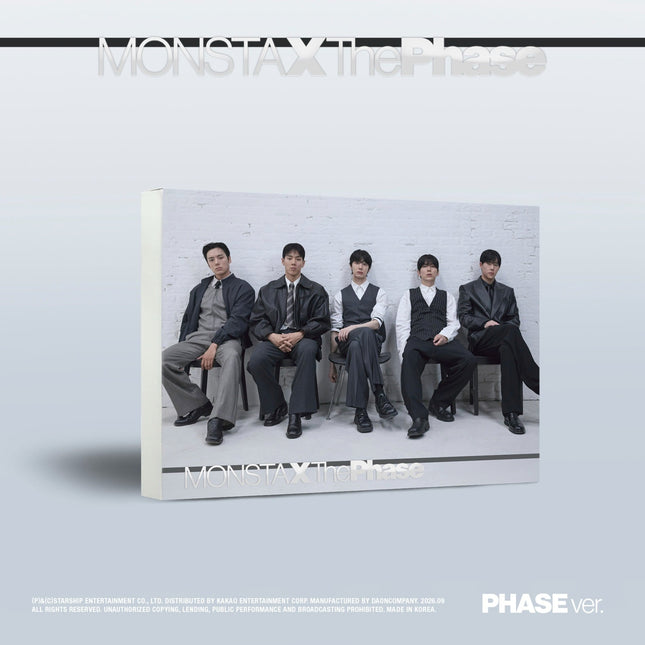 MONSTA X - THE PHASE EP ALBUM STARSHIP GIFT STANDARD PHASE VER