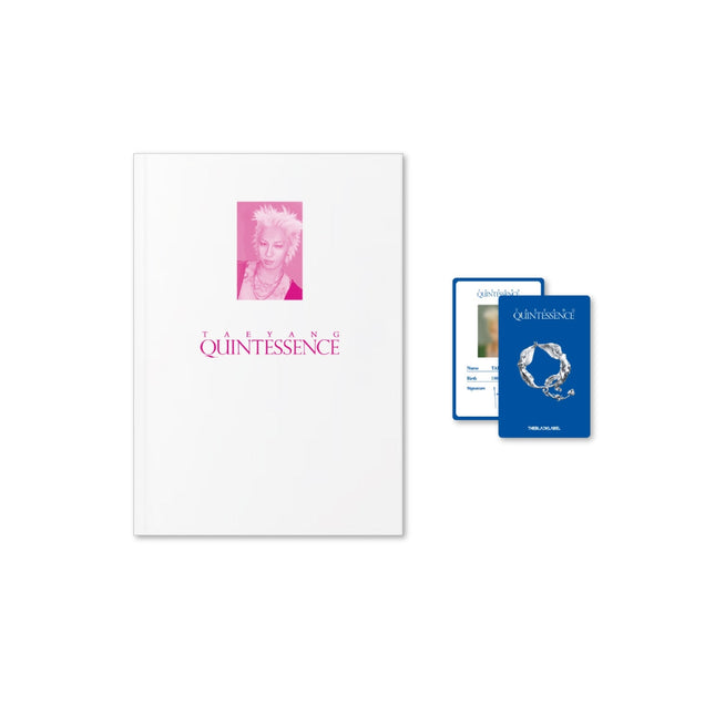 TAEYANG - QUINTESSENCE OFFICIAL MD PHOTO BOOK SET - COKODIVE