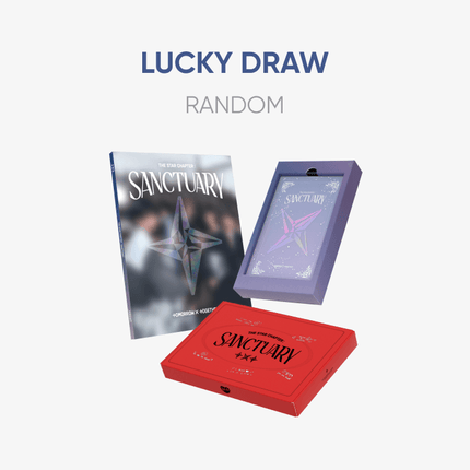 TXT - THE STAR CHAPTER : SANCTUARY 7TH MINI ALBUM WEVERSE LUCKY DRAW EVENT PHOTOBOOK RANDOM - COKODIVE