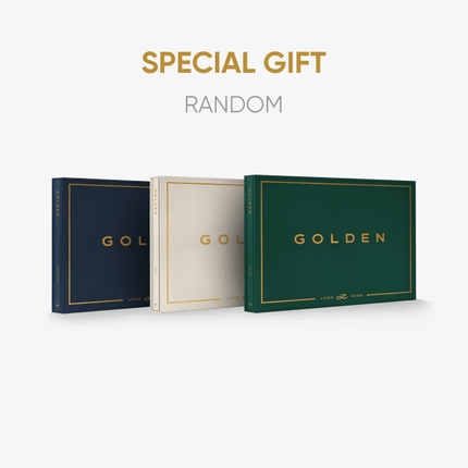 BTS JUNG KOOK - GOLDEN 1ST SOLO ALBUM WEVERSE SPECIAL GIFT STANDARD RANDOM - COKODIVE