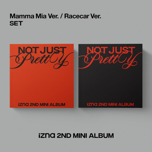 IZNA - NOT JUST PRETTY 2ND MINI ALBUM PHOTOBOOK VER SET