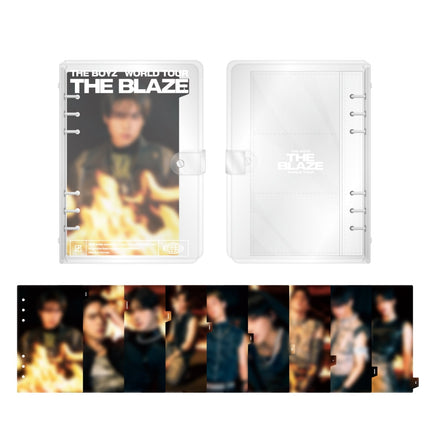 THE BOYZ - THE BLAZE THE BOYZ WORLD TOUR IN SEOUL OFFICIAL MD PHOTOCARD BINDER INDEX SET - COKODIVE