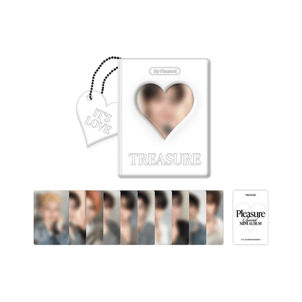 TREASURE - PLEASURE SPECIAL MINI ALBUM OFFICIAL MD PHOTOCARD COLLECT BOOK - COKODIVE