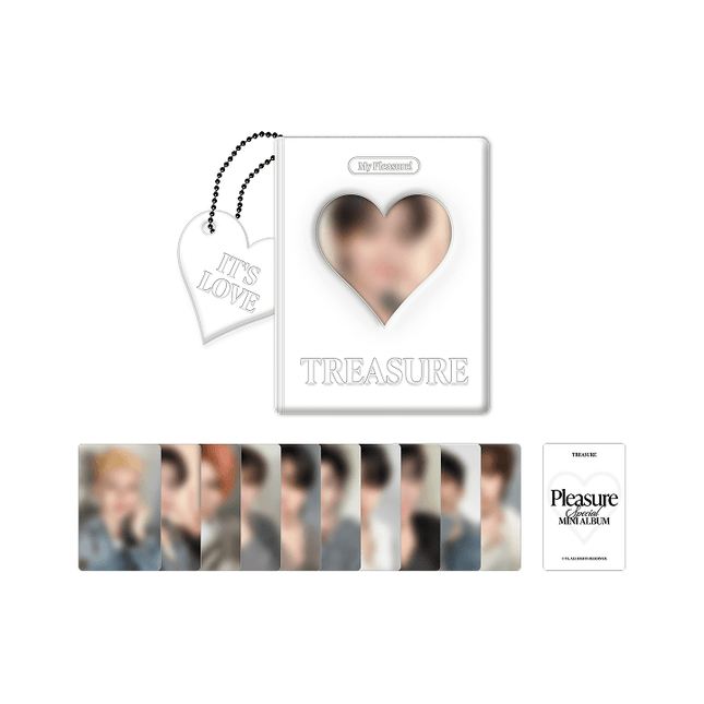 TREASURE - PLEASURE SPECIAL MINI ALBUM OFFICIAL MD PHOTOCARD COLLECT BOOK - COKODIVE