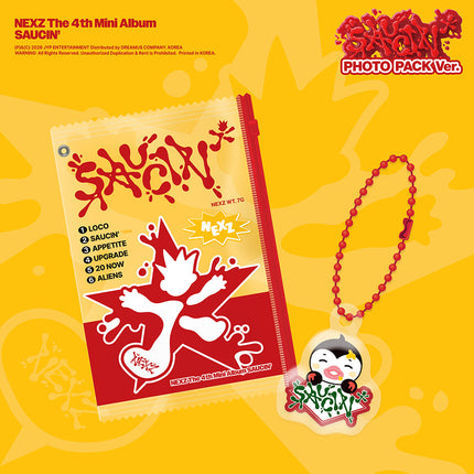 NEXZ - SAUCIN' 4TH MINI ALBUM PHOTO PACK VER