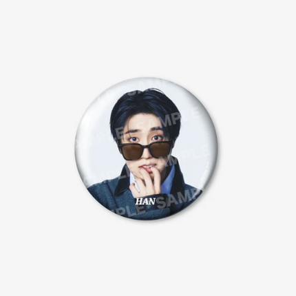 STRAY KIDS - RUN IT JAPAN WOURLD TOUR 2ND LINE UP OFFICIAL MD PHOTO BADGE (HAN) - COKODIVE