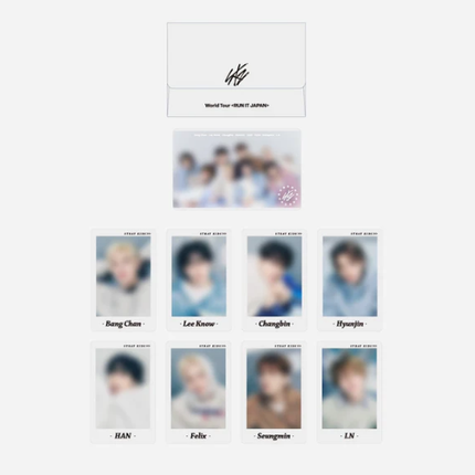 STRAY KIDS - RUN IT JAPAN WORLD TOUR OFFICIAL MD PHOTO CARD SET B (9EA) - COKODIVE