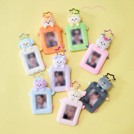 ATEEZ - MIGHTEEZ WONDER ROOM POP UP OFFICIAL MD PHOTO CARD HOLDER PLUSH KEYRING - COKODIVE