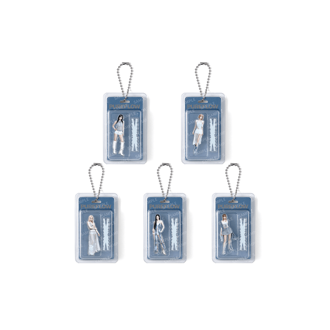 LE SSERAFIM - PUREFLOW 2026 TOUR OFFICIAL MD PHOTO KEYRING - COKODIVE