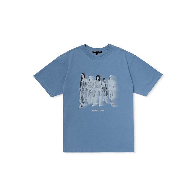 LE SSERAFIM - PUREFLOW 2026 TOUR OFFICIAL MD PHOTO S/S T-SHIRT - COKODIVE