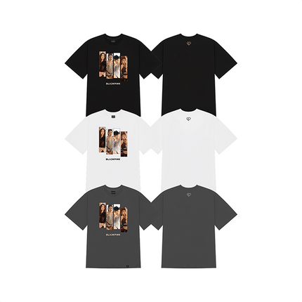 BLACKPINK - JUMP POP UP OFFICIAL MD PHOTO T-SHIRT TYPE 1 - COKODIVE
