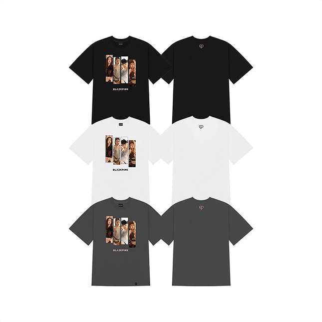 BLACKPINK - JUMP POP UP OFFICIAL MD PHOTO T-SHIRT TYPE 1 - COKODIVE