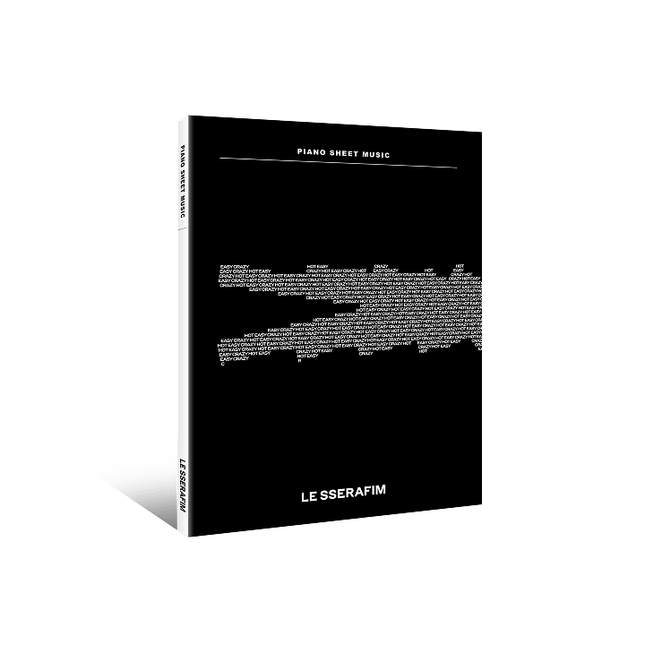 LE SSERAFIM - PIANO SHEET MUSIC : LE SSERAFIM(PACKAGE) - COKODIVE